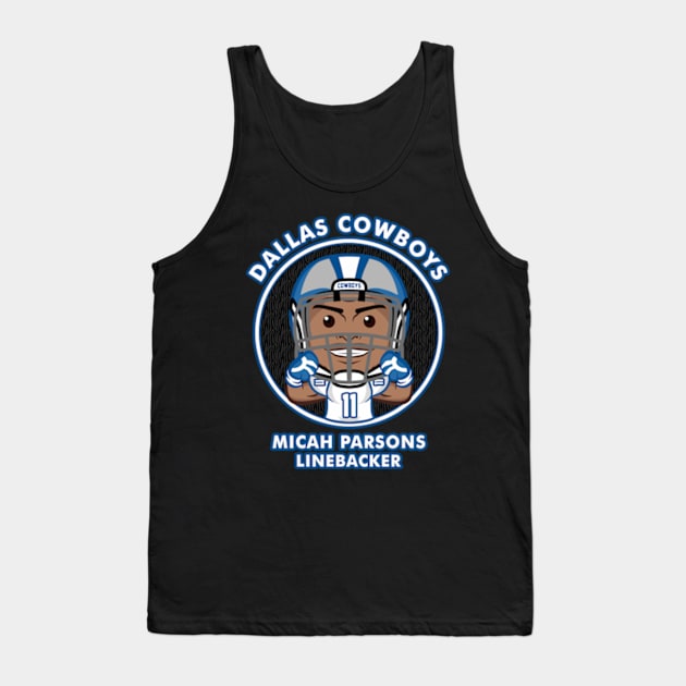 Micah Parsons Tank Top by Mudahan Muncul 2022